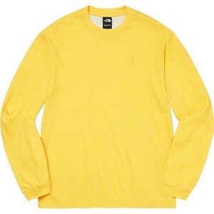 [MEN] SUPREME x THE NORTH FACE Hoodie S Yellow | 100% Cotton | BNIB Discontinued
